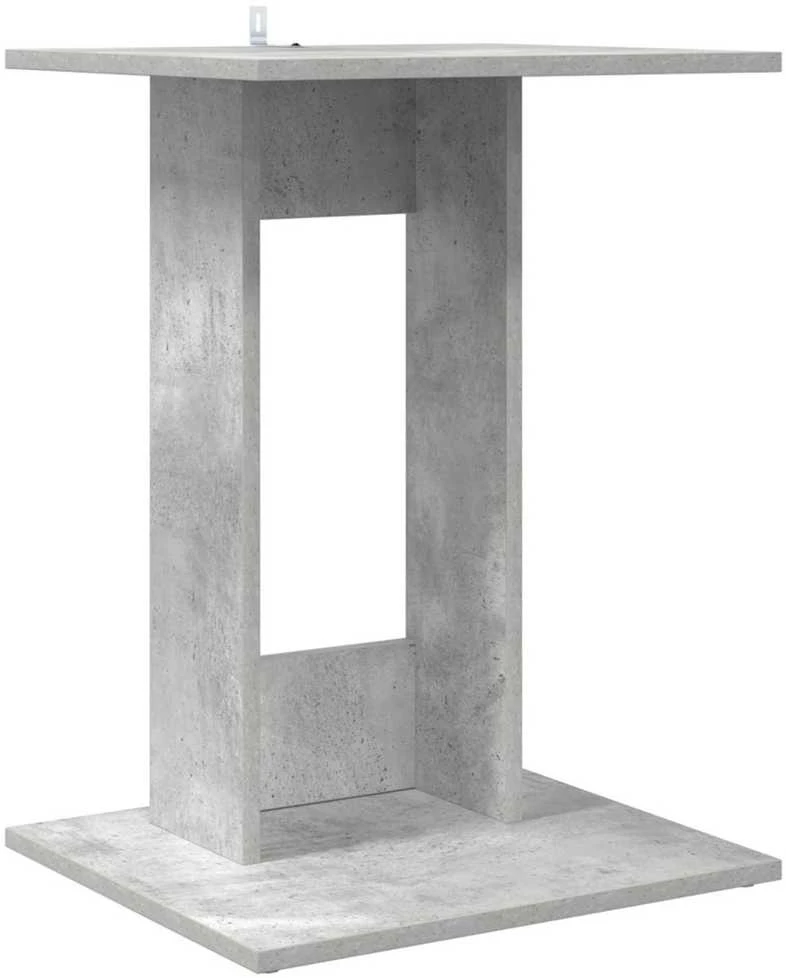 Šoninis stalas Betono pilka 45 x 40 x 62,5 cm Apdirbta mediena