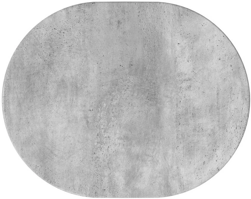 Šoninis stalas Betono pilka 50 x 39,5 x 55 cm Apdirbta mediena