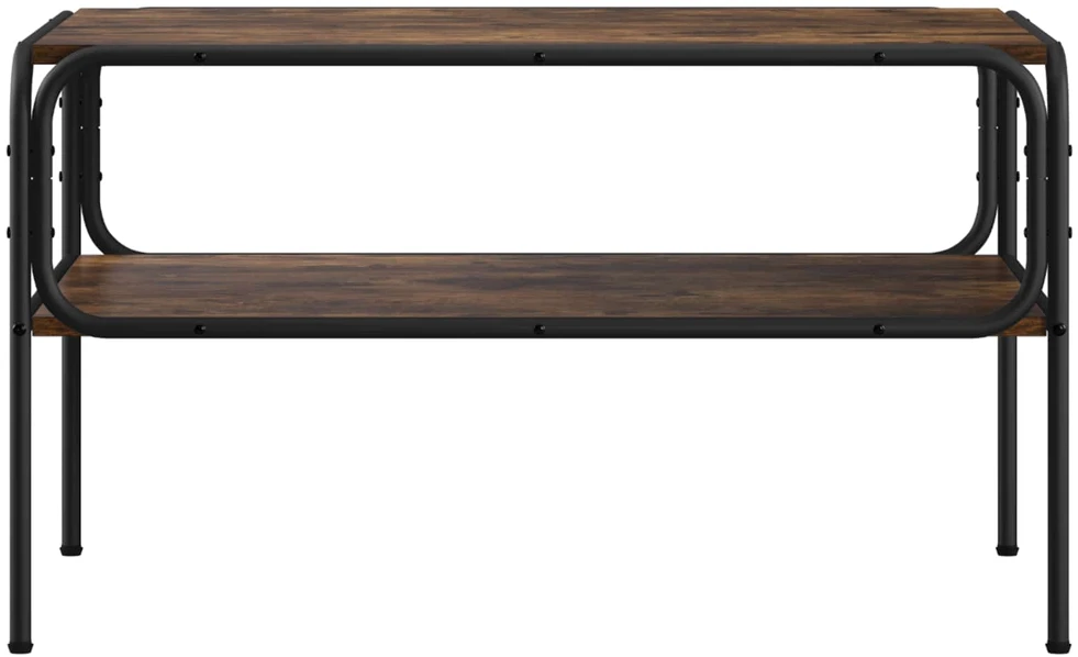 Šoninis stalas Dūminio ąžuolo 100 x 50 x 46 cm Apdirbta mediena