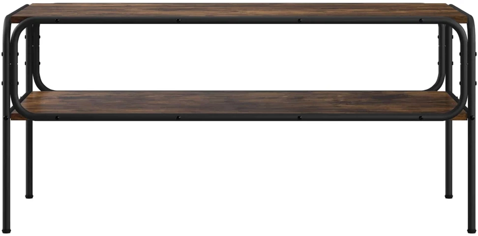 Šoninis stalas Dūminio ąžuolo 100 x 50 x 46 cm Apdirbta mediena