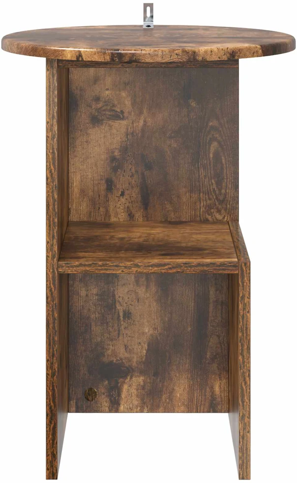 Šoninis stalas Dūminio ąžuolo Ø 39,5 x 55 cm Apdirbta mediena