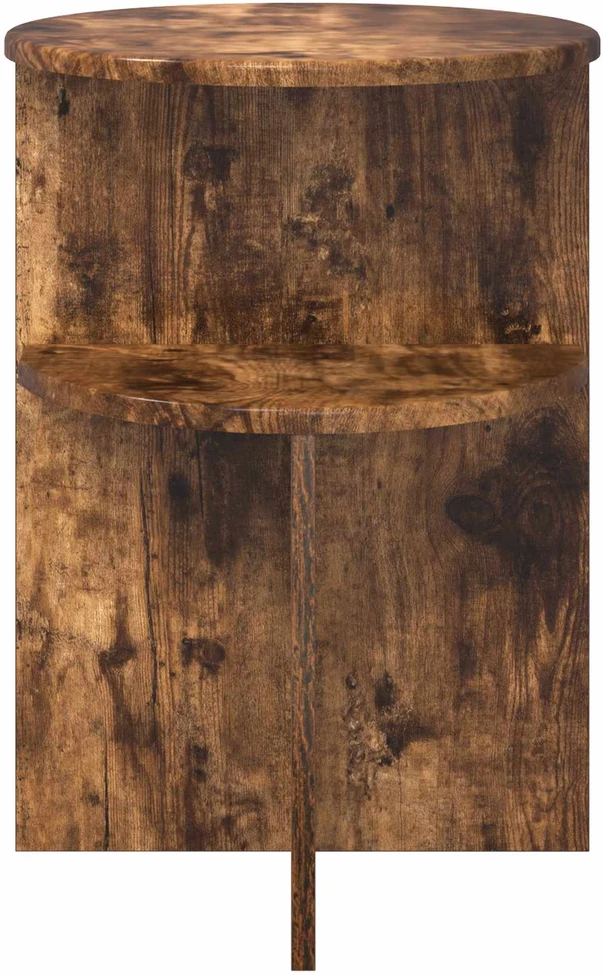 Šoninis stalas Dūminio ąžuolo Ø 39,5 x 55 cm Apdirbta mediena