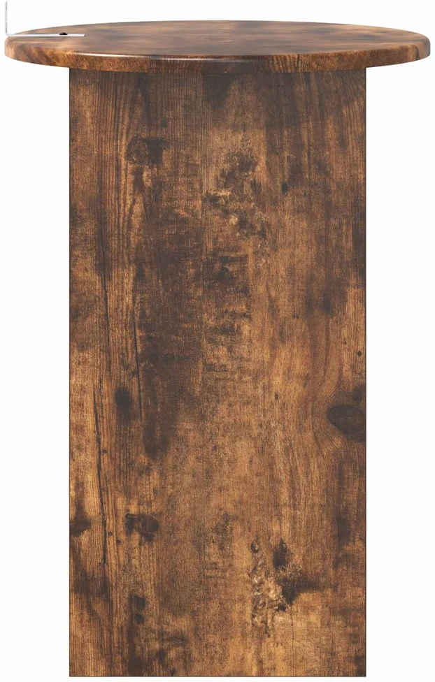 Šoninis stalas Dūminio ąžuolo Ø 39,5 x 55 cm Apdirbta mediena