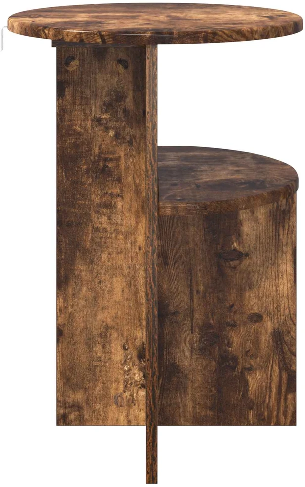Šoninis stalas Dūminio ąžuolo Ø 39,5 x 55 cm Apdirbta mediena