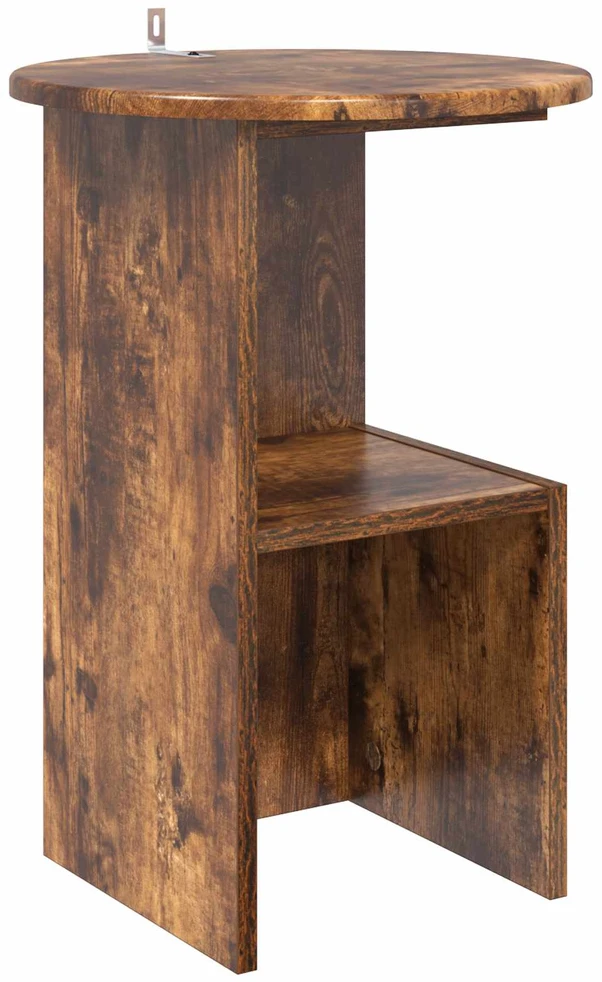 Šoninis stalas Dūminio ąžuolo Ø 39,5 x 55 cm Apdirbta mediena