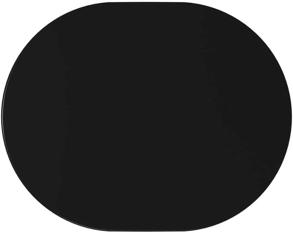 Šoninis stalas Juoda 50 x 39,5 x 55 cm Apdirbta mediena