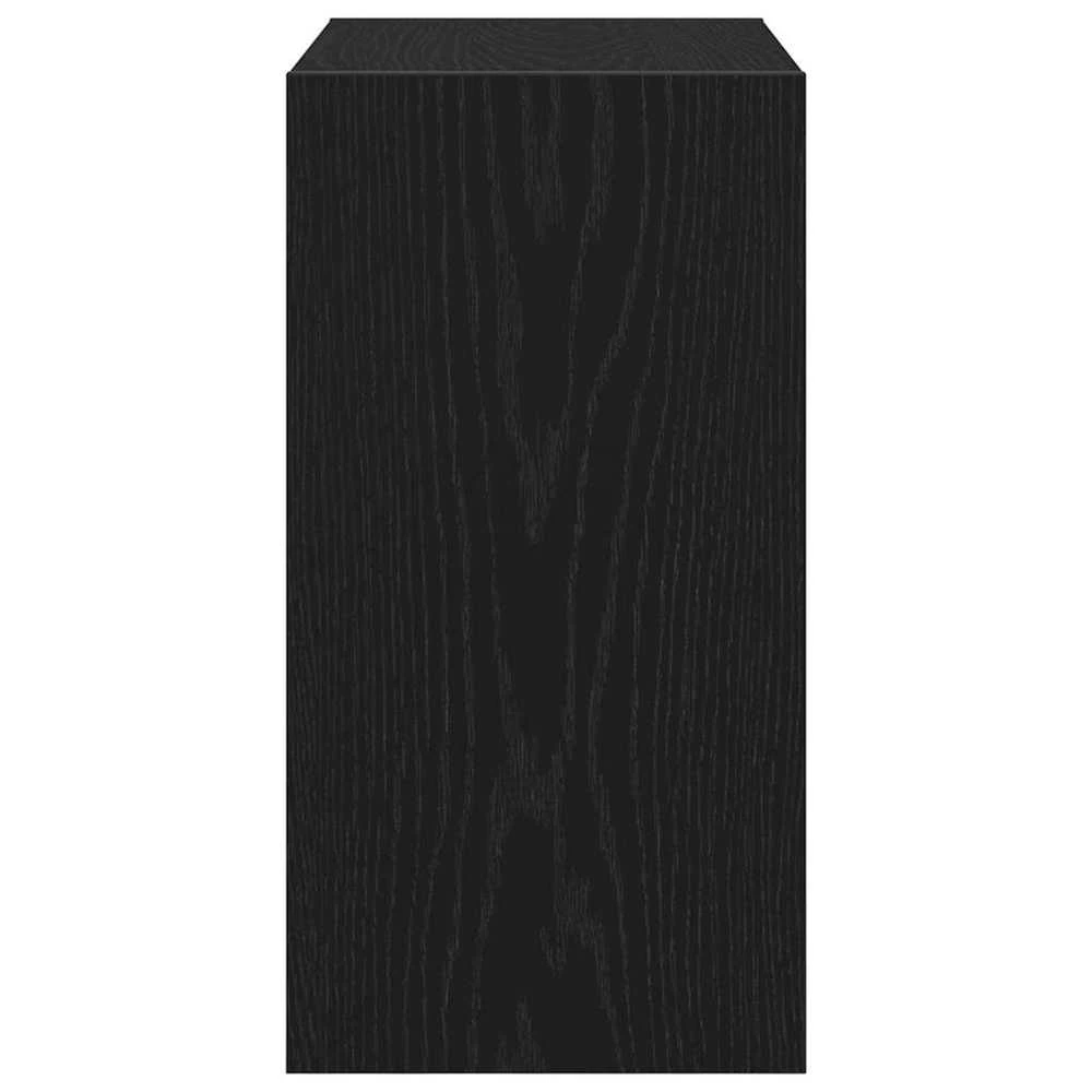 Šoninis stalas Juodas ąžuolas 50 x 26 x 50 cm Apdirbta mediena