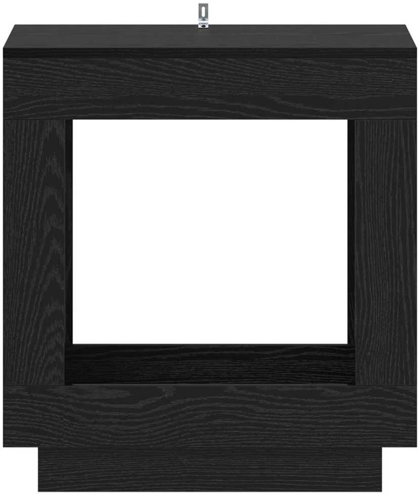 Šoninis stalas Juodojo ąžuolo 60 x 40 x 65 cm Apdirbta mediena