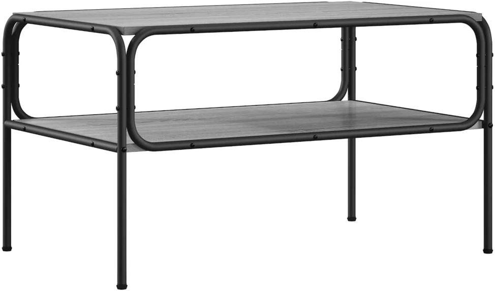 Šoninis stalas Pilka Sonoma 100 x 50 x 46 cm Apdirbta mediena