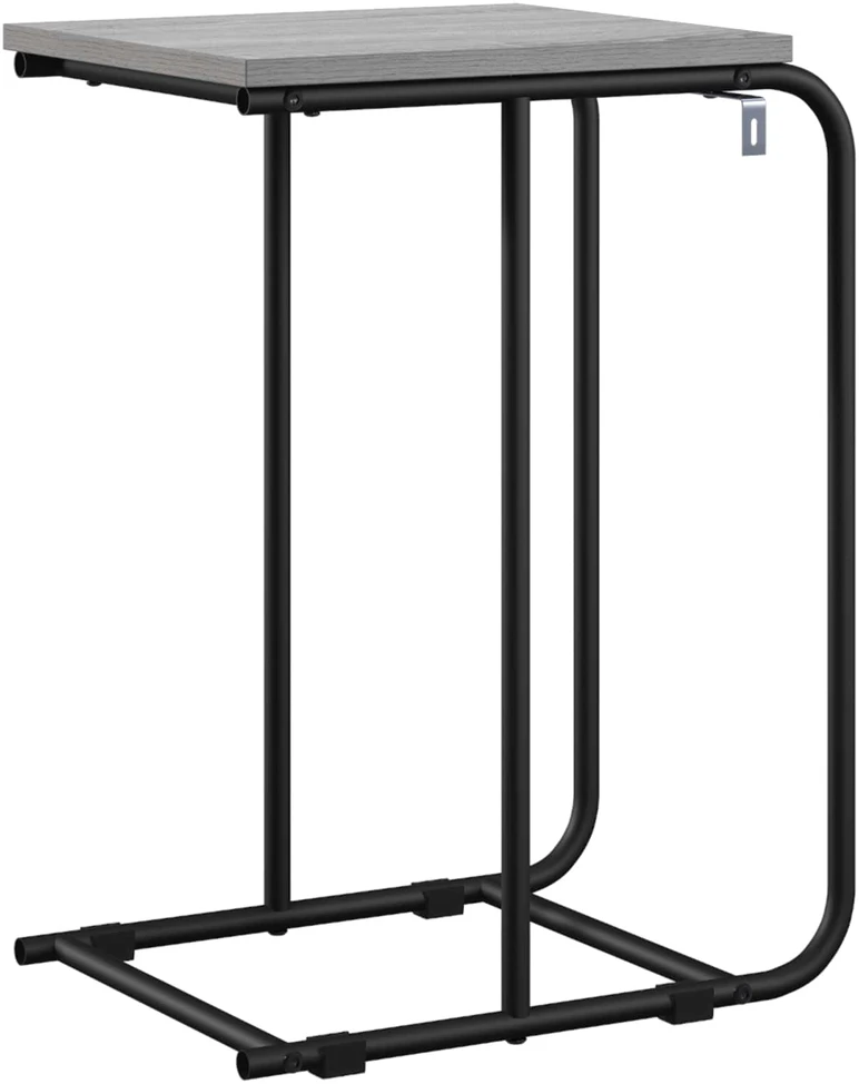 Šoninis stalas Pilka Sonoma 40 x 31 x 55 cm Apdirbta mediena