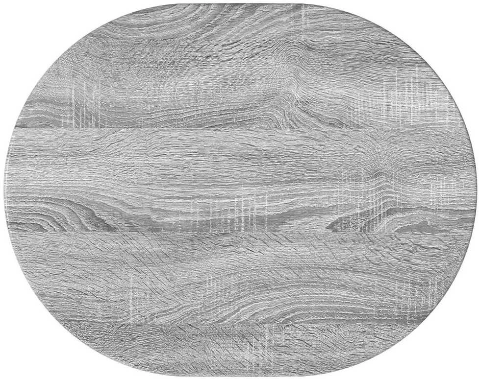 Šoninis stalas Pilka sonoma ąžuolo 50 x 39,5 x 55 cm