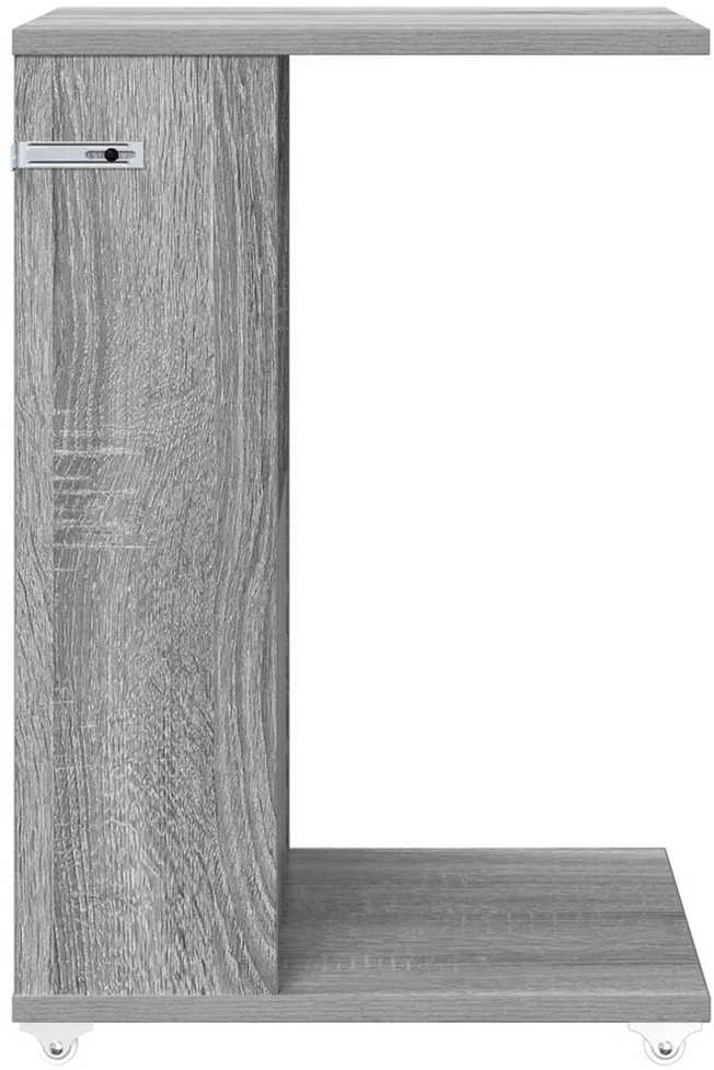 Šoninis stalas Pilkas Sonoma 40 x 35 x 60 cm Apdirbta mediena