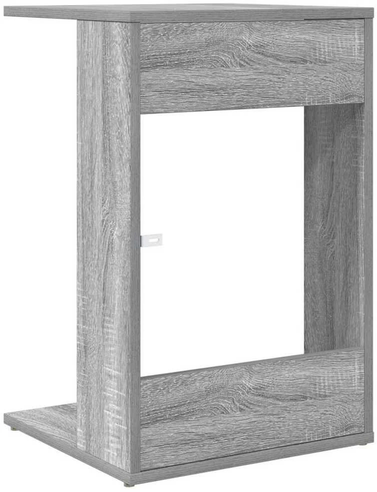 Šoninis stalas Pilkas Sonoma 40 x 38 x 62,5 cm Apdirbta mediena