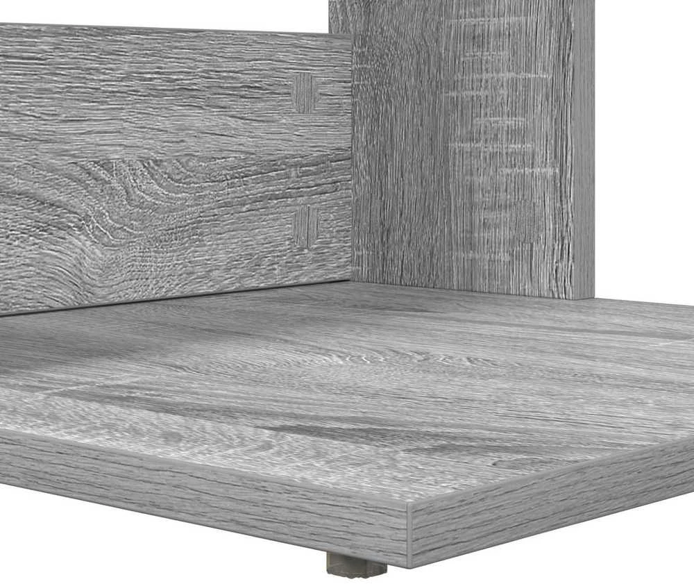 Šoninis stalas Pilkas Sonoma 40 x 38 x 62,5 cm Apdirbta mediena