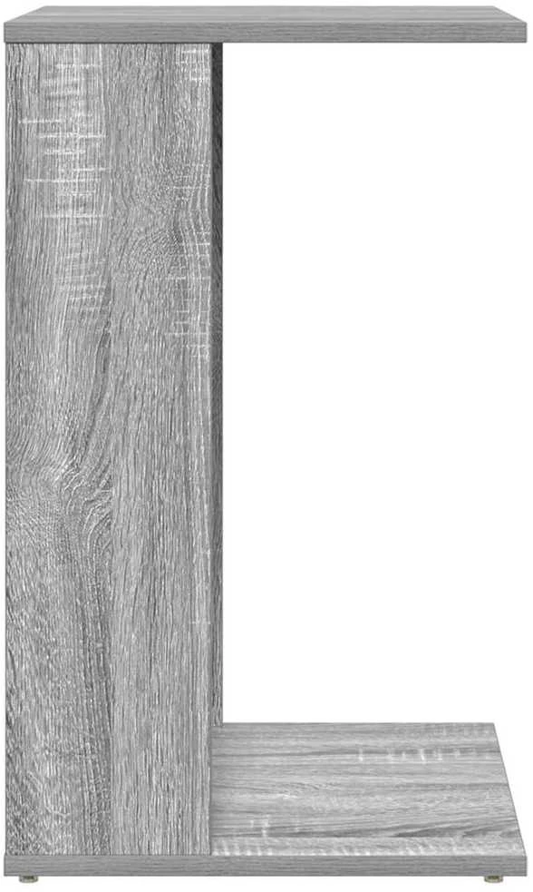 Šoninis stalas Pilkas Sonoma 40 x 38 x 62,5 cm Apdirbta mediena