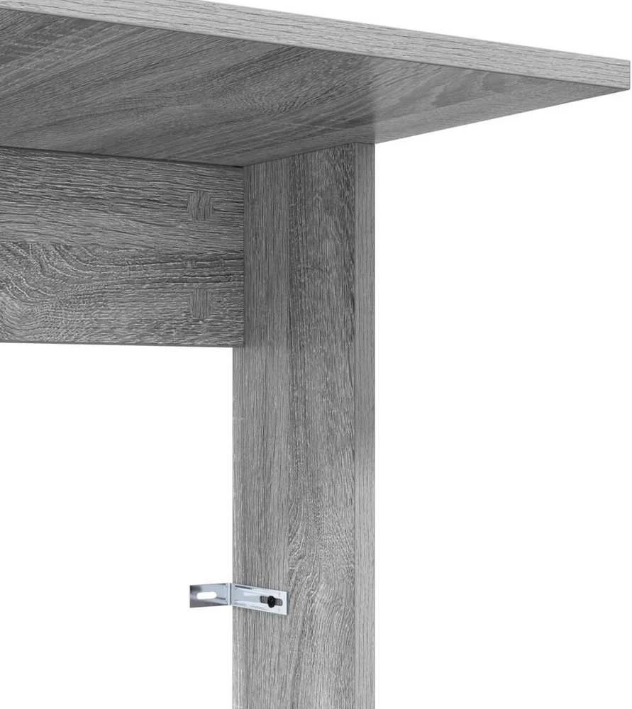 Šoninis stalas Pilkas Sonoma 40 x 38 x 62,5 cm Apdirbta mediena