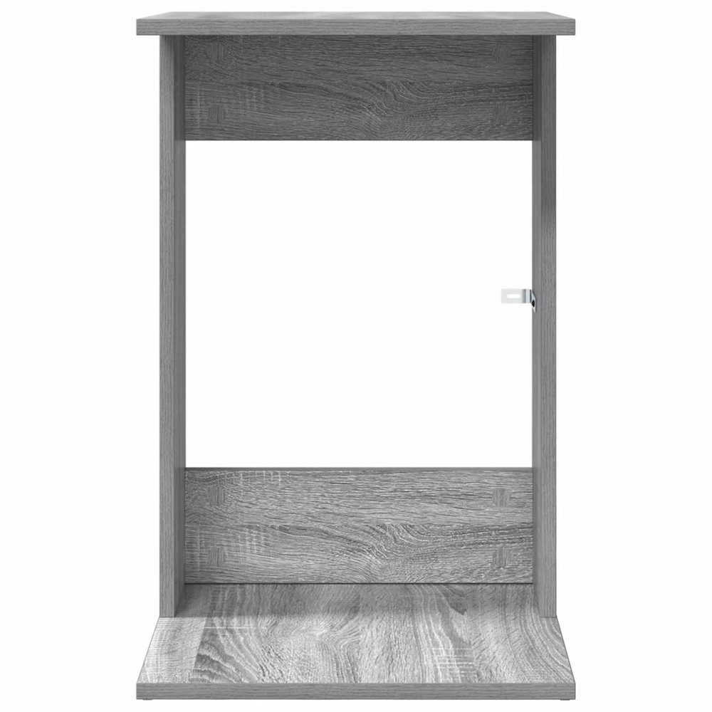 Šoninis stalas Pilkas Sonoma 40 x 38 x 62,5 cm Apdirbta mediena