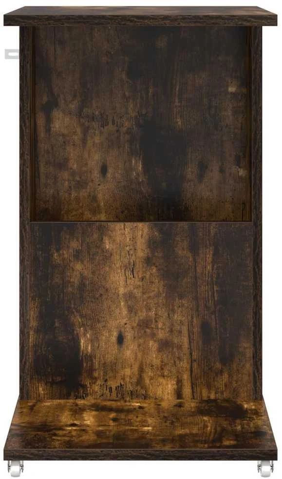 Šoninis stalas Rūkyta ąžuolas 40 x 35 x 60 cm Apdirbta mediena