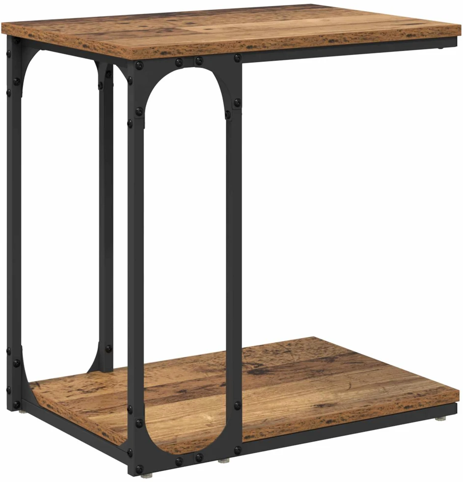 Šoninis stalas Senovinis medis 50 x 35 x 52 cm Apdirbta mediena
