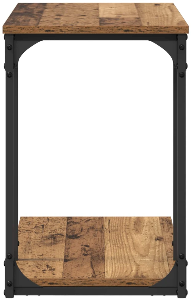 Šoninis stalas Senovinis medis 50 x 35 x 52 cm Apdirbta mediena