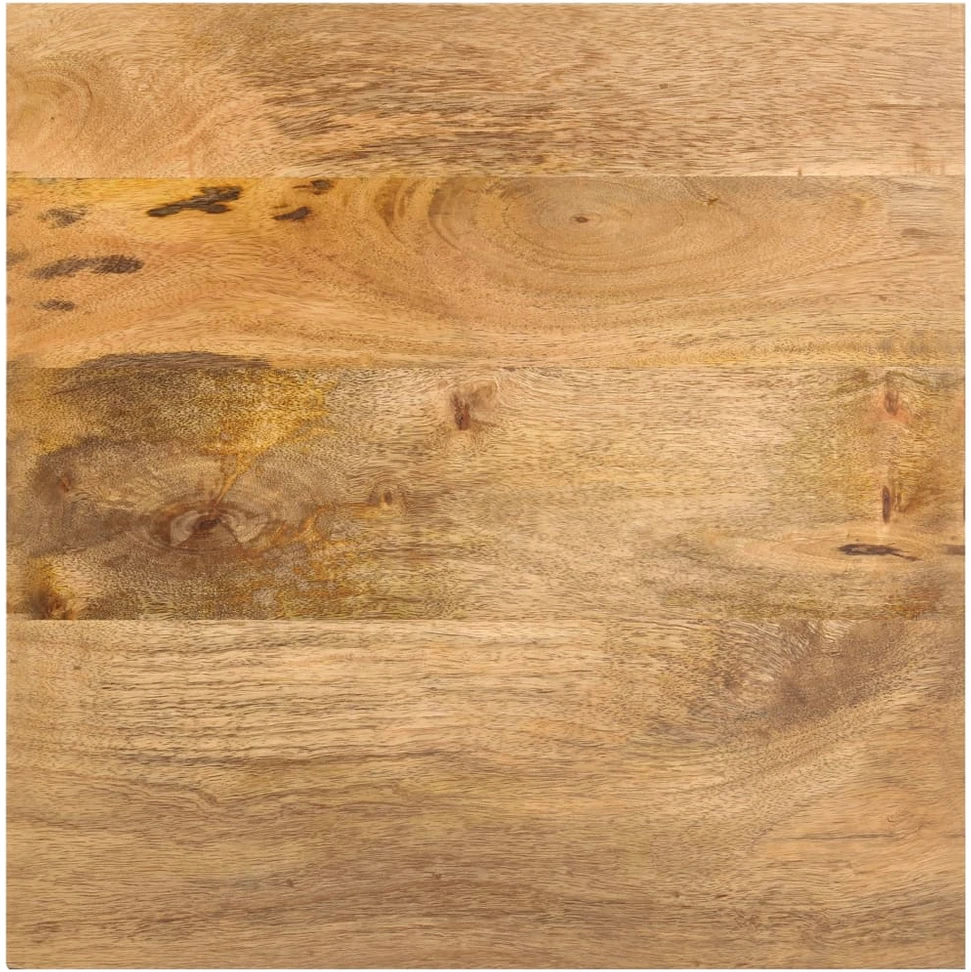 Šoninis staliukas, 43x43x40 cm, mango medienos masyvas