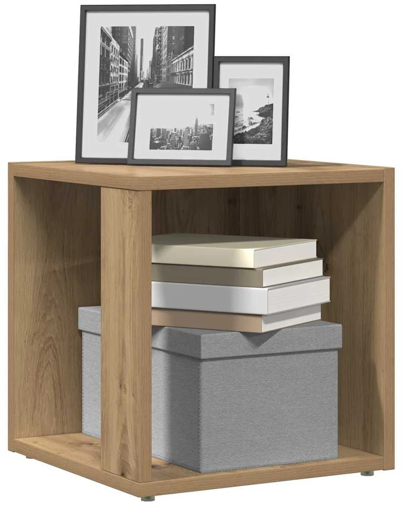 Side Table 33 x 33 x 34 cm Engineered wood Artisano ąžuolo