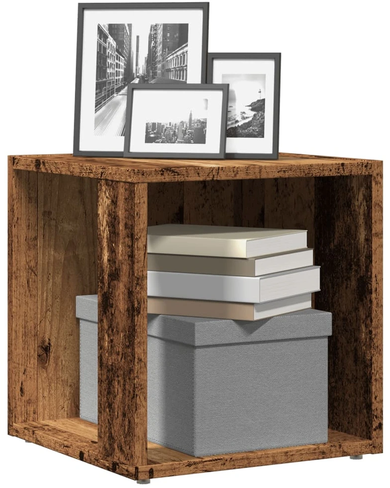 Side Table 33 x 33 x 34 cm Engineered wood Sendintos medienos