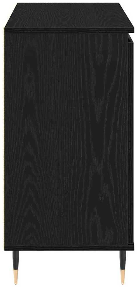 Kabalas Juodas ąžuolas 101,5 x 35 x 70 cm Apdirbta mediena