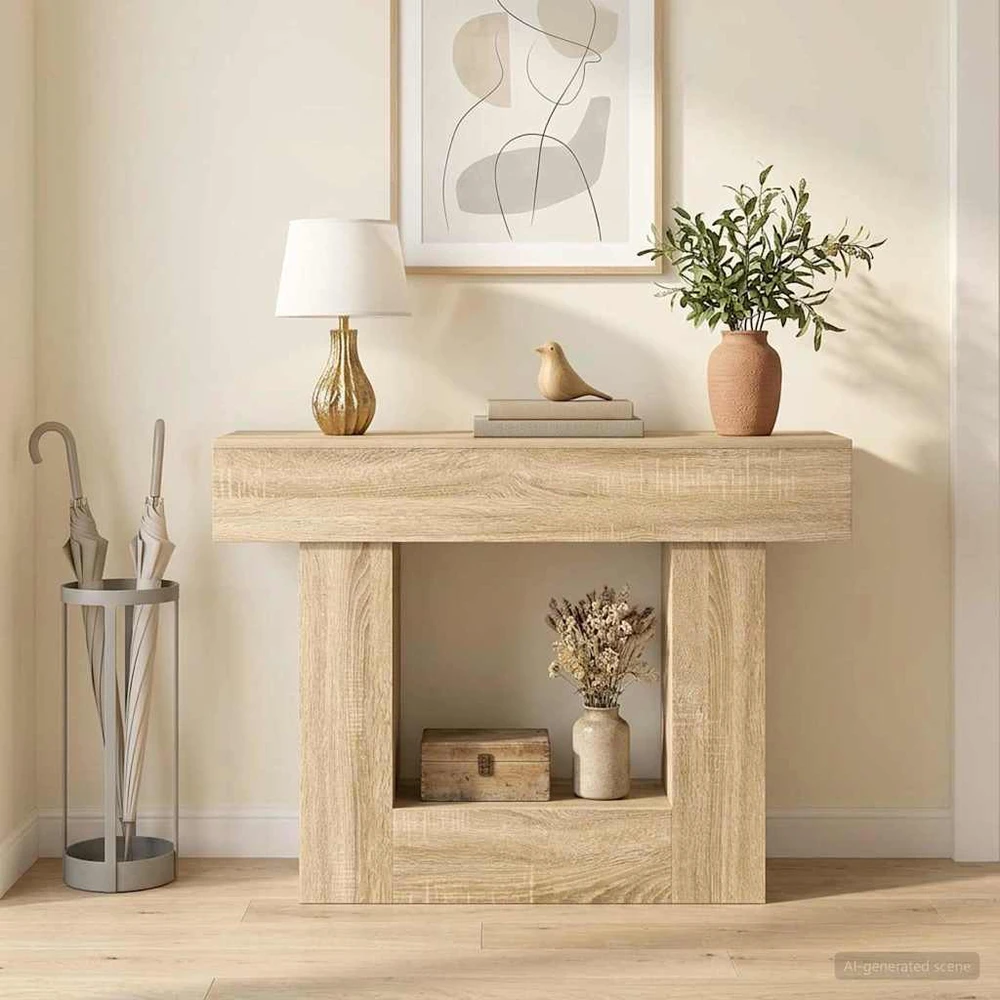Sonoma ąžuolas 101 x 30 x 74 cm