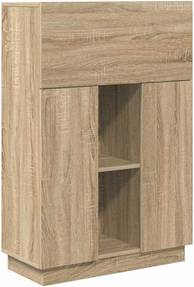 Stalas Sonoma ąžuolas 71.5 x 31.5 x 106.5 cm Apdirbta mediena