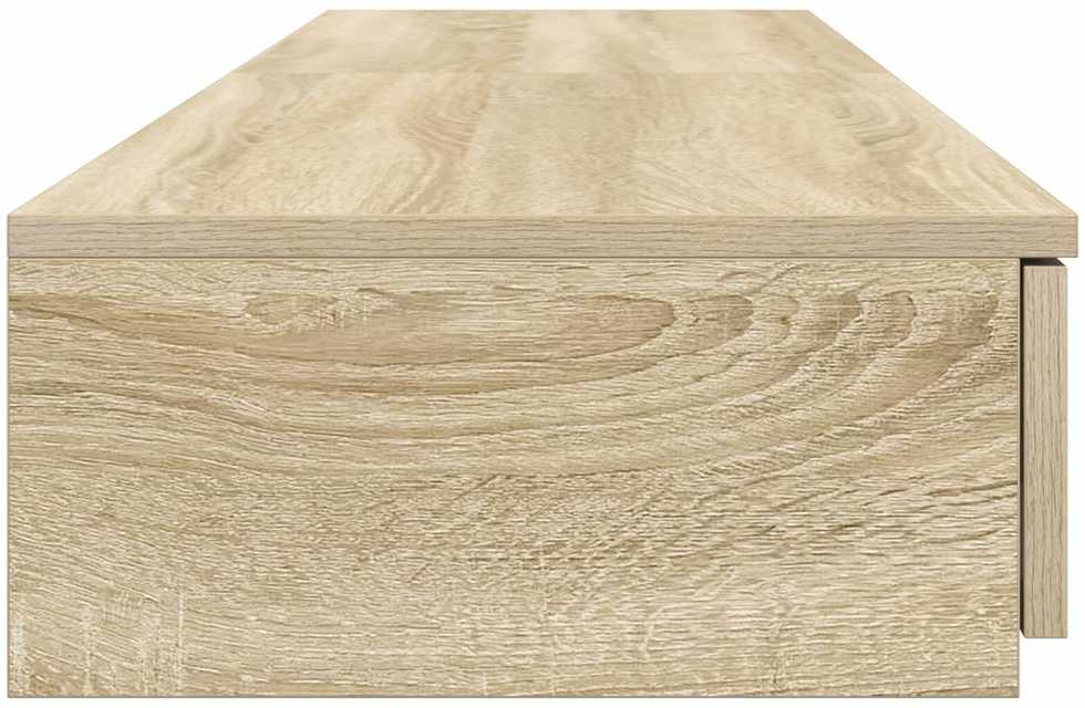Lovos stalčiai Sonoma ąžuolas 135 x 36,5 x 16,5 cm