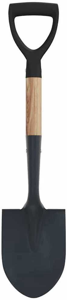 Spade Juoda 68,5 cm Galingas padengtas plienas ir kietas medis