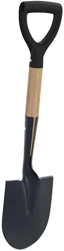 Spade Juoda 68,5 cm Galingas padengtas plienas ir kietas medis