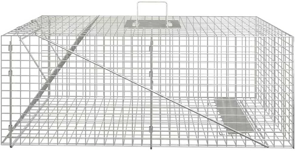 Spąstai gyvūnams, 64,5x25x26,5cm, galvanizuota geležis