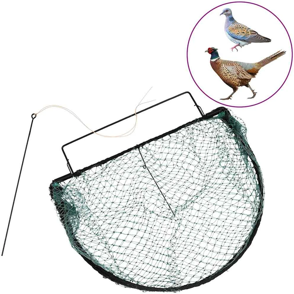 Spąstai paukščiams, žalios spalvos, 50cm, plienas