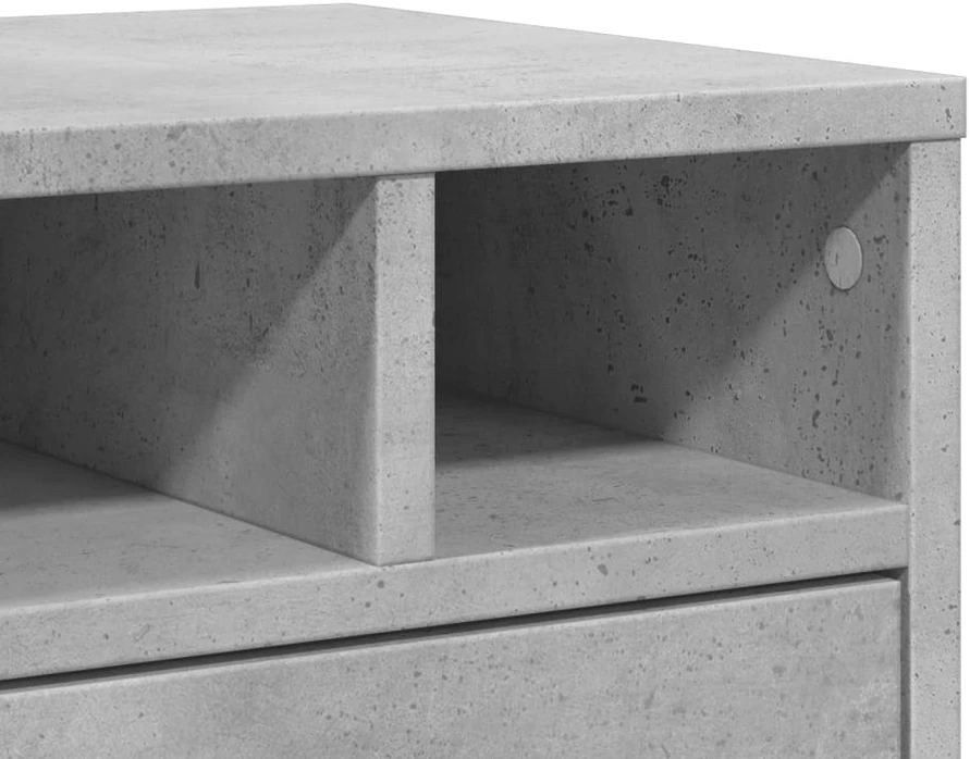 Spausdintuvo stovas, betono, 40x32x22,5cm, apdirbta mediena