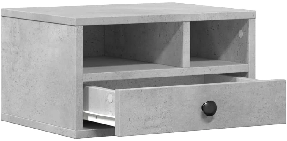 Spausdintuvo stovas, betono, 40x32x22,5cm, apdirbta mediena