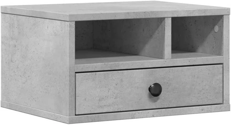 Spausdintuvo stovas, betono, 40x32x22,5cm, apdirbta mediena
