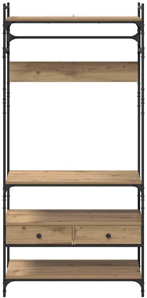 Spinta artisano ąžuolo 89 x 39 x 184.5 cm Apdirbta mediena
