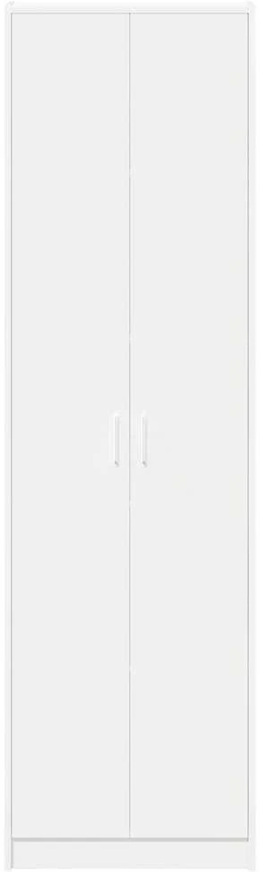 Spinta Balta 55 x 25 x 189 cm Apdirbta mediena