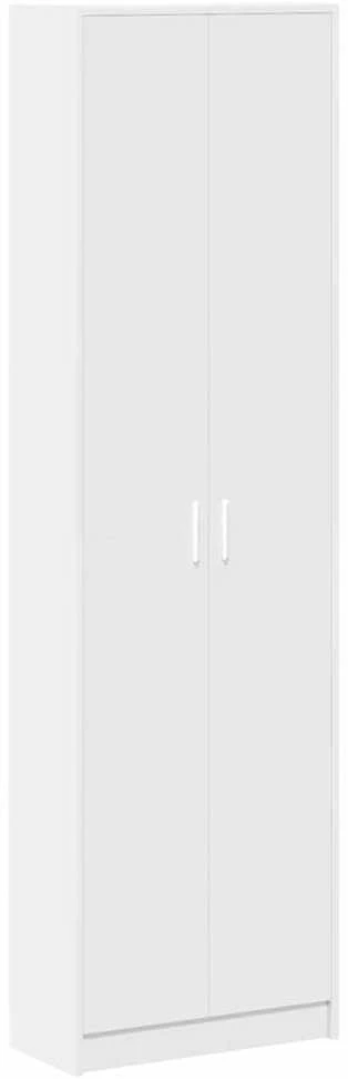 Spinta Balta 55 x 25 x 189 cm Apdirbta mediena