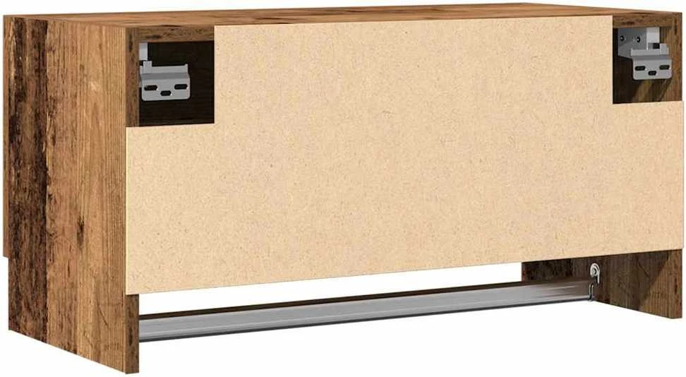 Spinta Old Wood 70x32,5x35 cm Engineered Wood