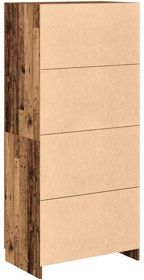 Spinta Old Wood 80x52x180 cm Engineered Wood