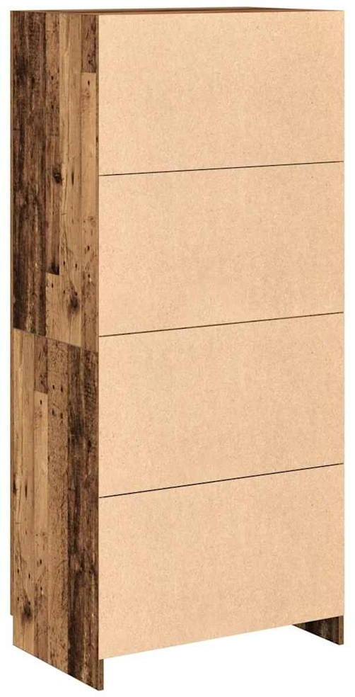 Spinta Old Wood 90x52x200 cm Engineered Wood
