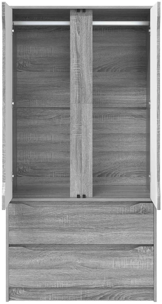 Spinta Pilka Sonoma 79,5 x 49 x 156 cm Dirbtinė mediena