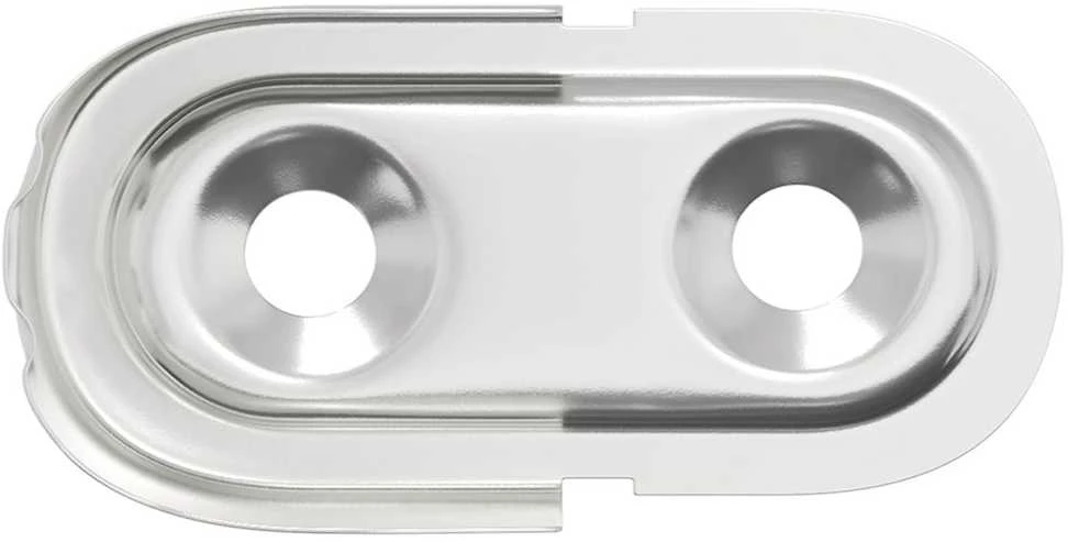 Spinta strypo laikiklis 2 vnt. Baltojo cinko 40 x 18 x 10 mm
