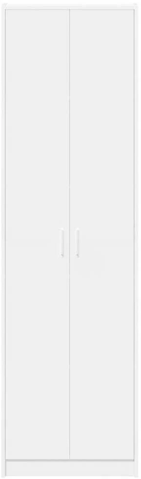 Spinta Balta 55 x 25 x 189 cm Apdirbta mediena