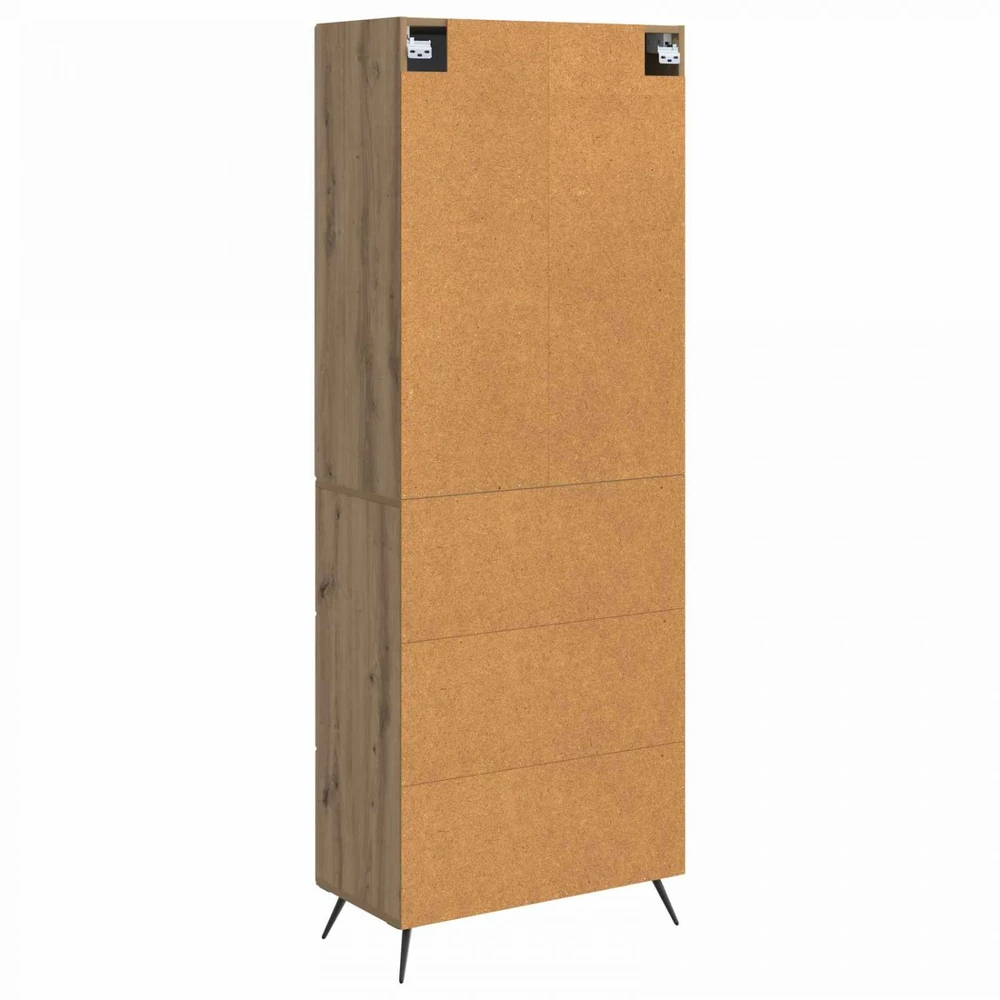 Spintelė 2 vnt. 66 x 34,5 x 90 cm Apdirbta mediena