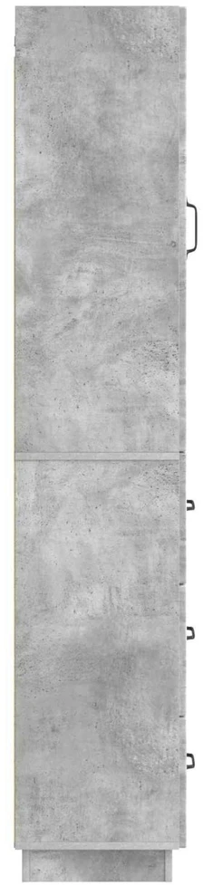 Spintelė 2 vnt. 33 x 34,5 x 87 cm Apdirbta mediena Betono pilka