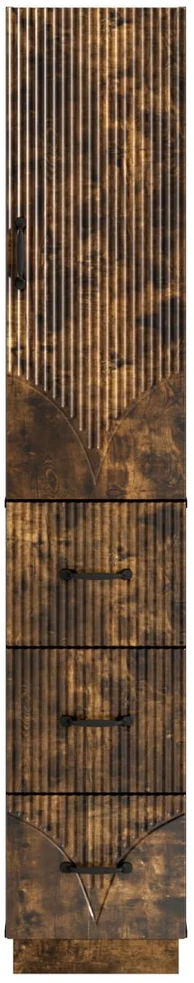 Spintelė 2 vnt. 33 x 34,5 x 87 cm Apdirbta mediena